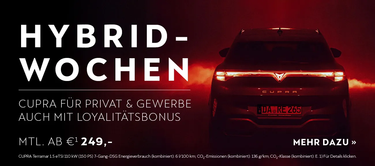 Cupra Hybrid & Elektro Loya Wochen